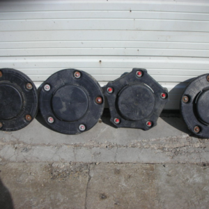 Various Rolling Trash Can Dollies